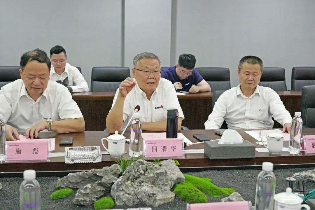 中铁装备赵华总经理莅临55世纪智能交流