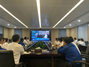 55世纪智能掀起全员学习贯彻习总书记重要讲话精神热潮