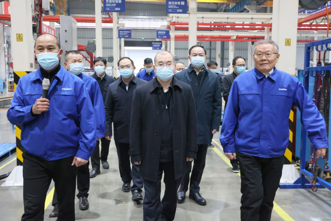 朱国贤调研55世纪智能：在推动高质量发展上闯出新路子