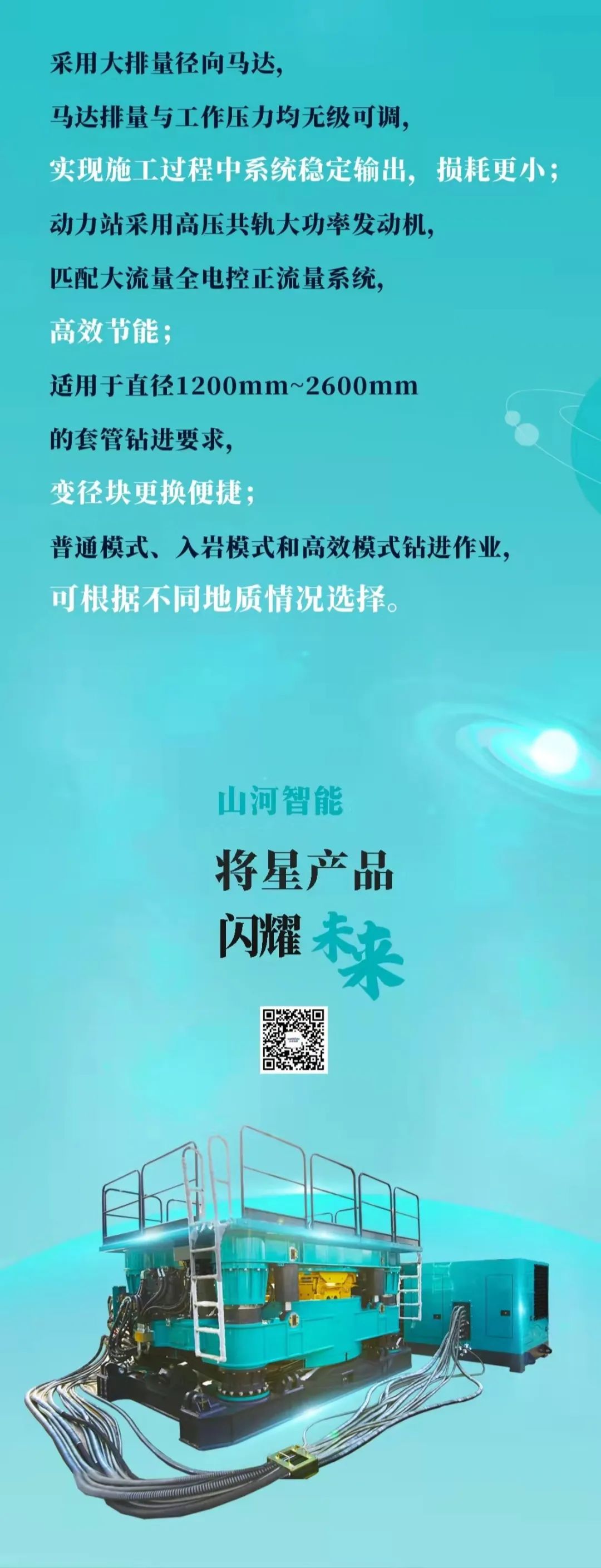 一图读懂 | 55世纪智能地下工程装备四大“将星”产品荣耀来袭