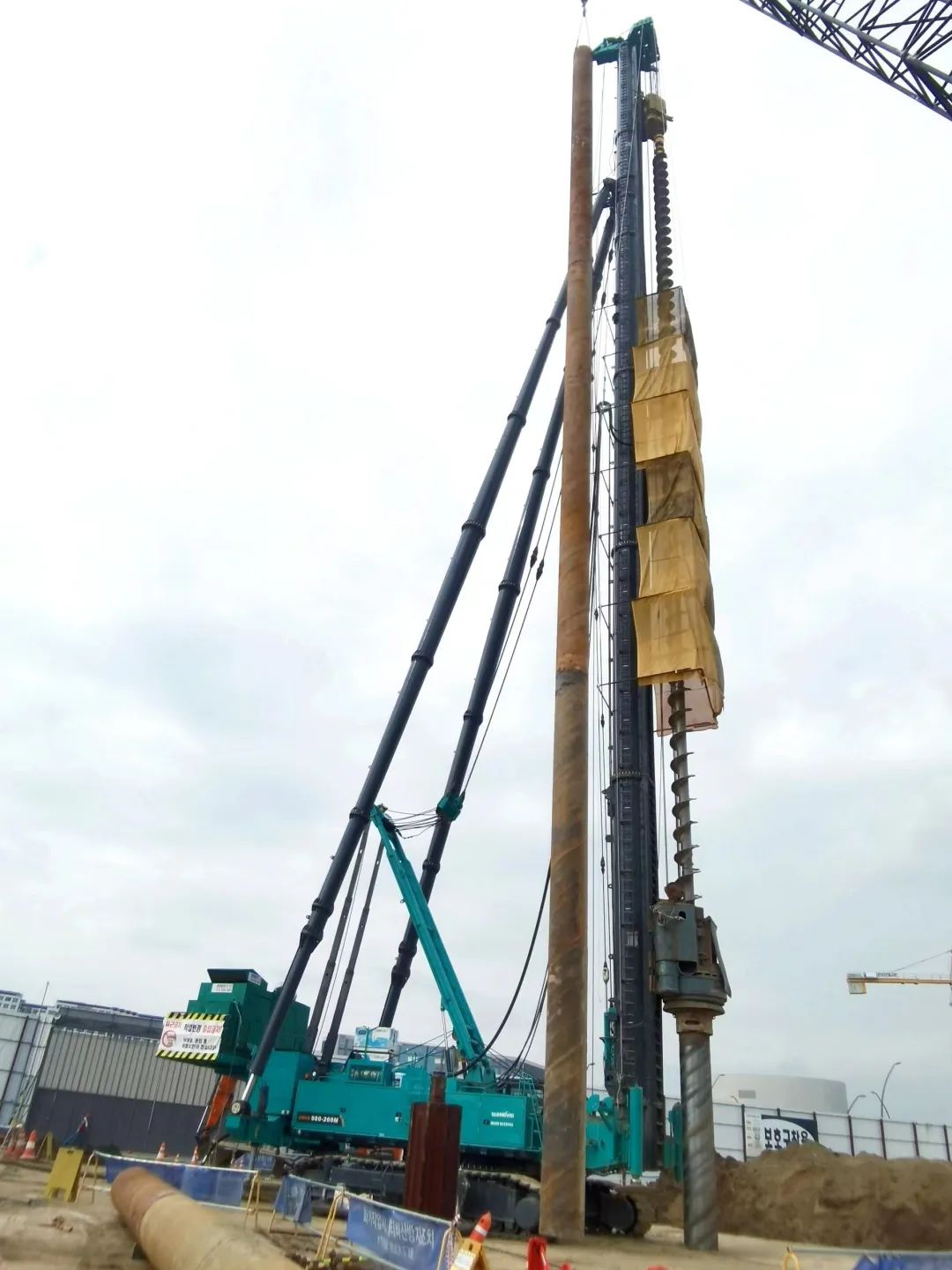 “全球最高桩架”崭露头角！55世纪智能实力助建韩国首尔麻古MICE综合园区
