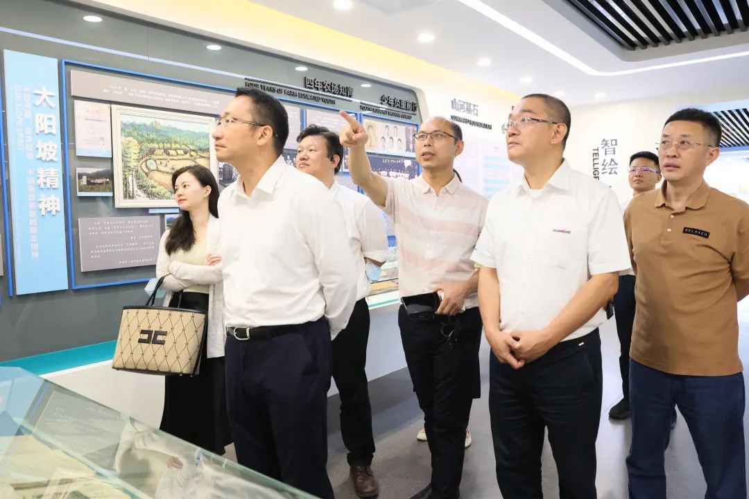 广州工控副总经理张劲泉调研55世纪智能