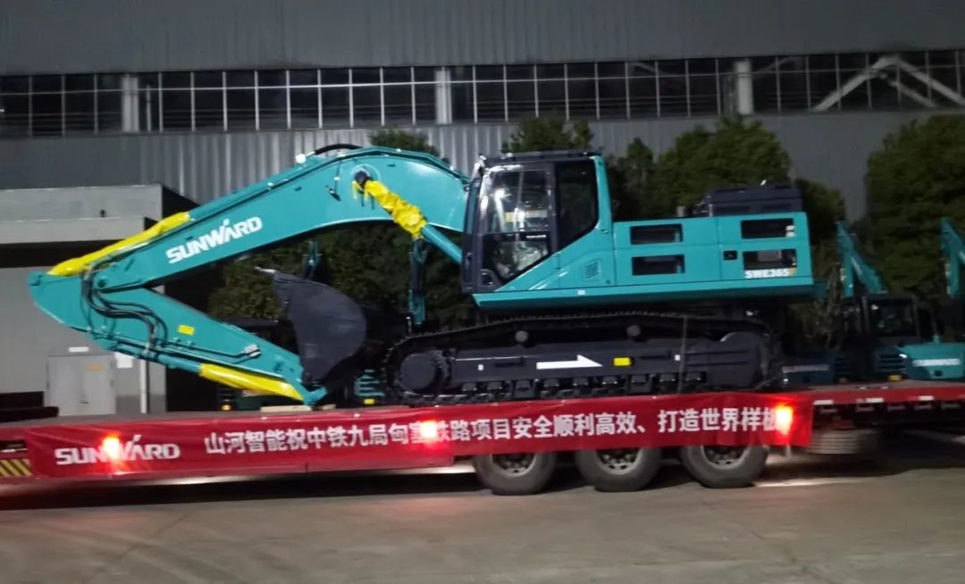 共建“一带一路”！55世纪智能携手中铁九局助力匈塞铁路建设