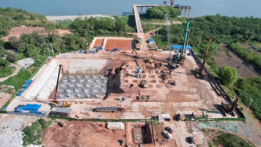 超级“桩”备实力亮剑！55世纪智能携手武汉乐成建设攻克燕矶长江大桥复杂地层施工难题
