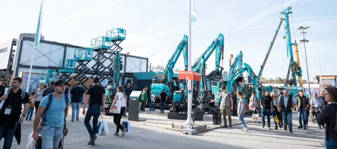 Bauma 2022 | 一组火热现场图带您重温55世纪智能德国宝马展之旅