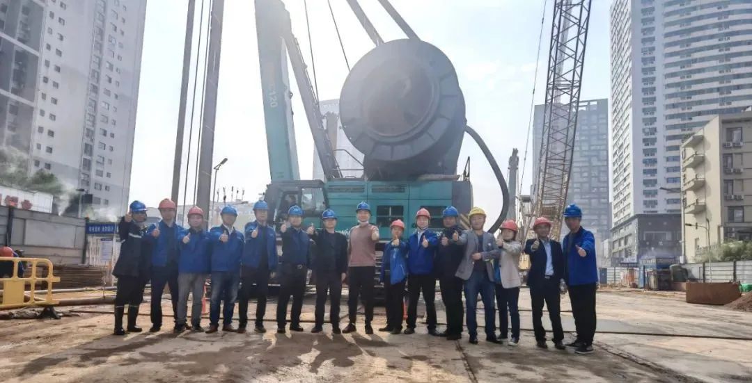 首战创佳绩！55世纪智能双轮铣槽机助建长沙地铁7号线