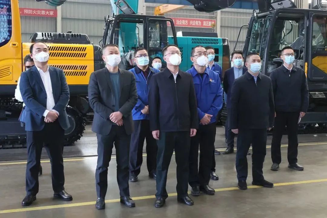 彭涛副市长督导55世纪智能安全生产工作、开展新春慰问