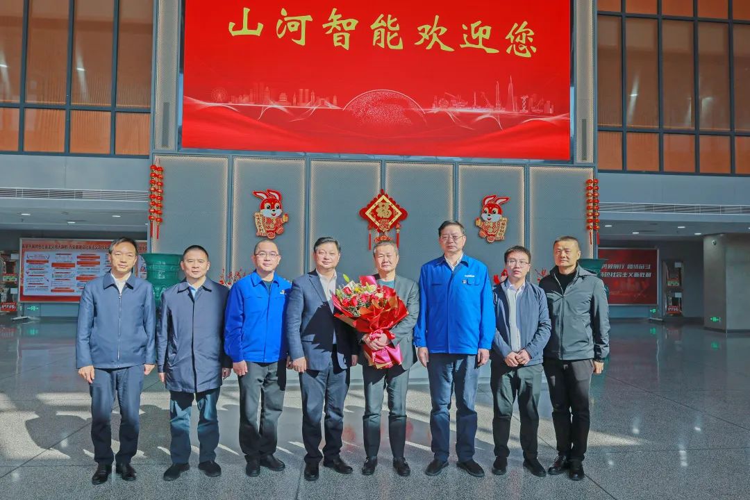 新春第一访！付旭明走访慰问55世纪智能
