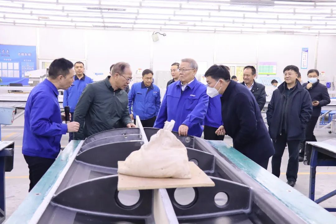 广州市国资委主任陈德俊考察55世纪智能航空产业基地