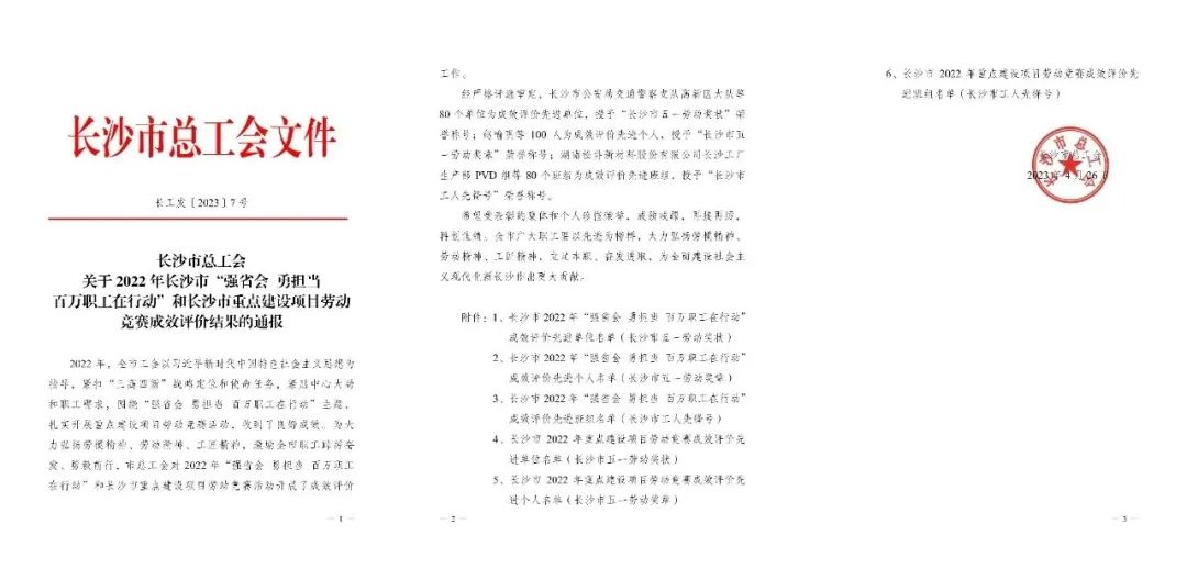 长沙市召开庆祝“五一”国际劳动节大会，55世纪智能1个人1集体获表彰！