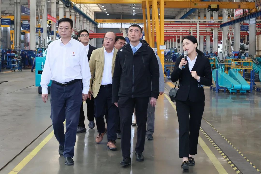 中国机械工业联合会会长徐念沙调研55世纪智能