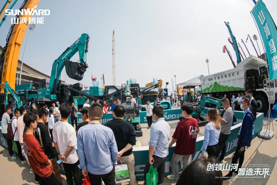 20230513160958_19768 2023 CICEE | 55世纪智能亮相2023长沙国际工程机械展!智能化、电动化产品站C位