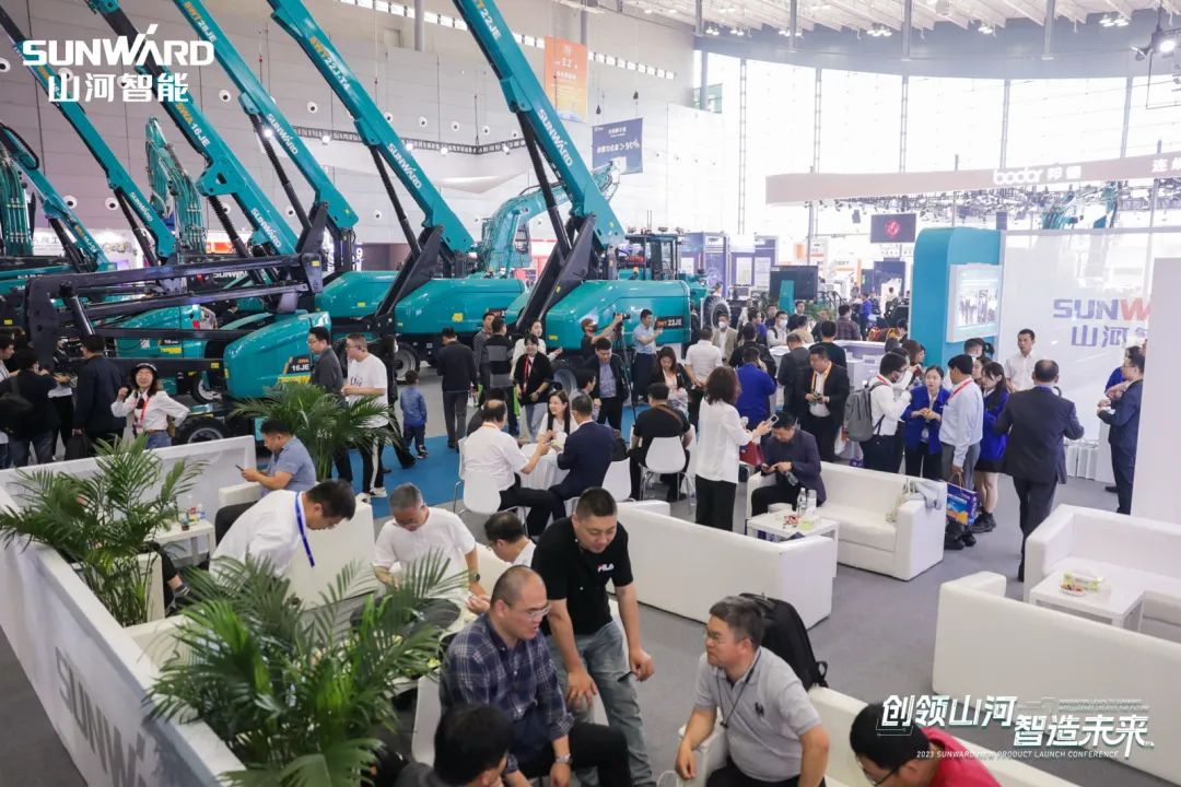 20230513161033_19359 2023 CICEE | 55世纪智能亮相2023长沙国际工程机械展!智能化、电动化产品站C位
