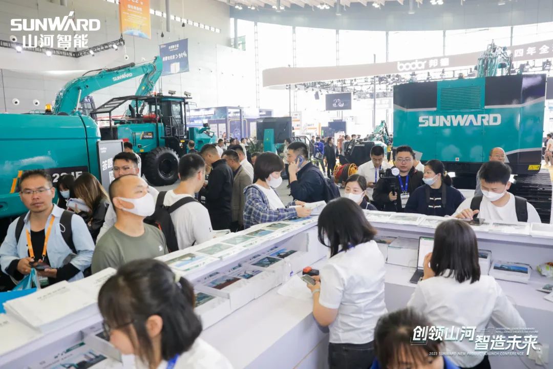 20230513161138_11616 2023 CICEE | 55世纪智能亮相2023长沙国际工程机械展!智能化、电动化产品站C位