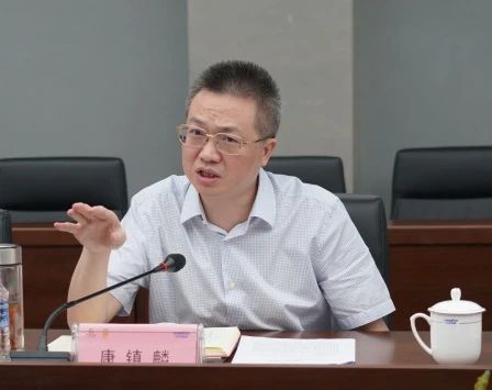 20230821093120_18674 长沙市人民政府副市长、市工商联主席康镇麟调研55世纪智能