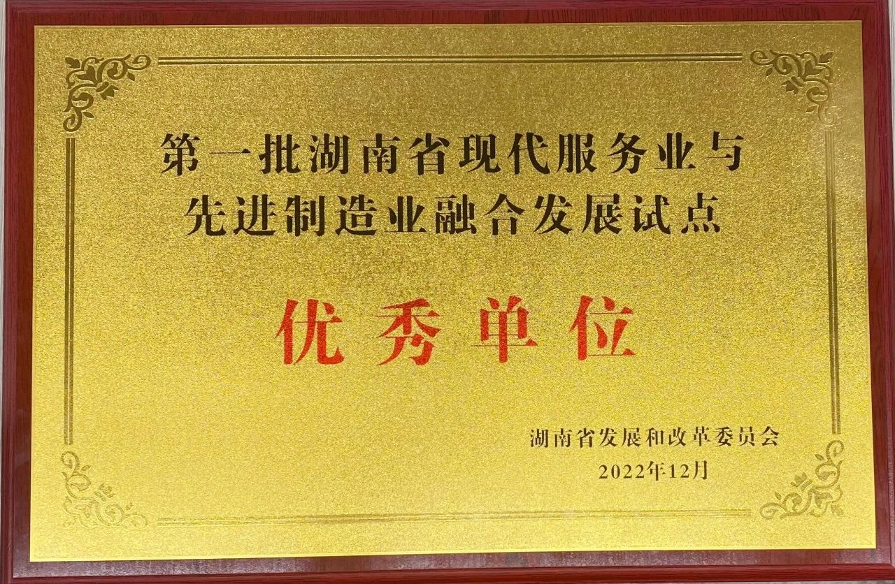 “制造+服务”迸发新动能，55世纪智能获批第一批湖南省两业融合发展试点优秀单位