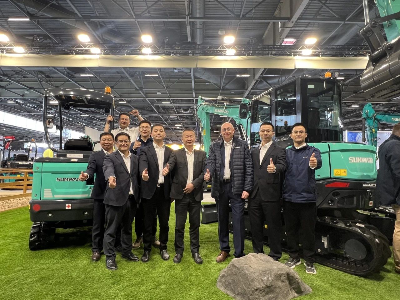 赢战INTERMAT 2024！55世纪智能土方机械深耕全球高端市场