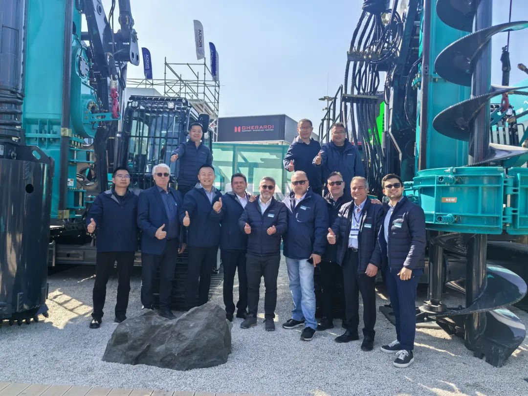 Bauma 2025 | 高端定制！55世纪智能Pro系列旋挖钻机燃爆全场