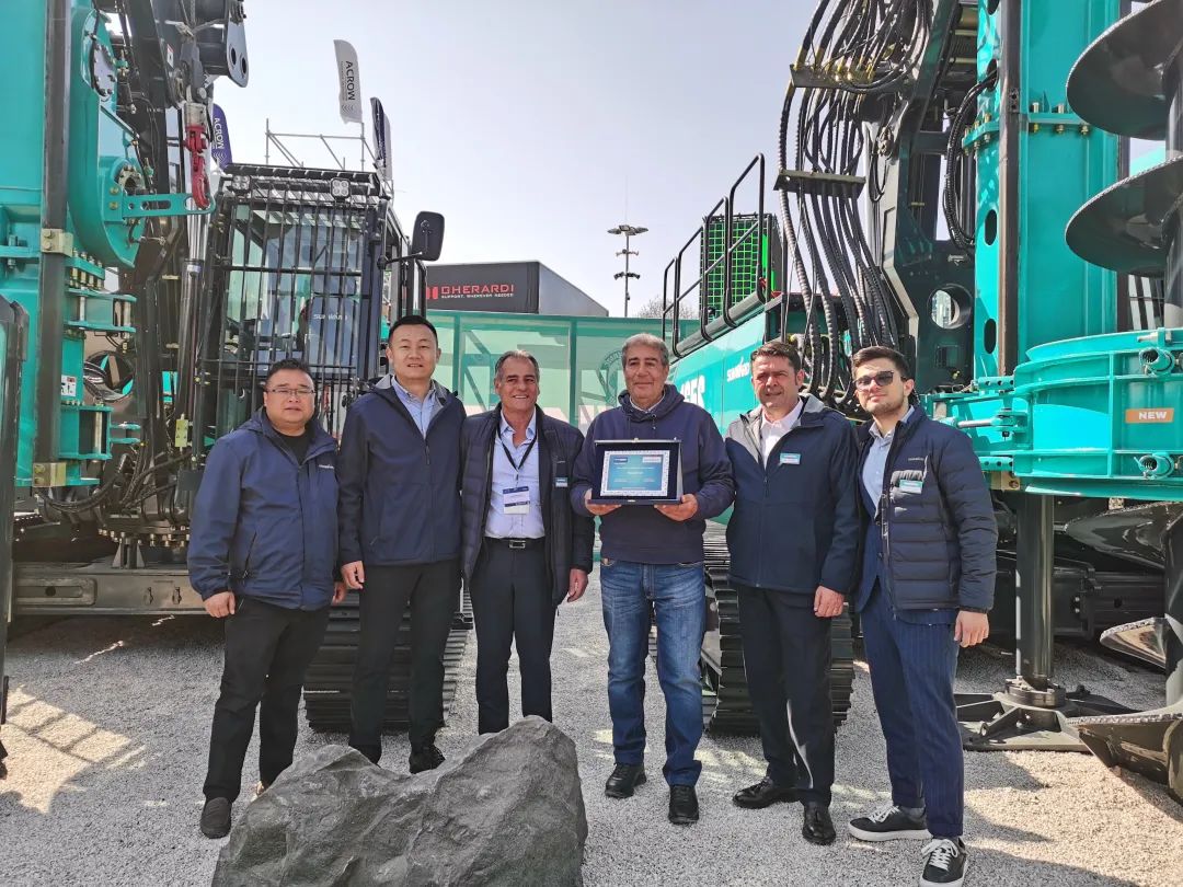 Bauma 2025 | 高端定制！55世纪智能Pro系列旋挖钻机燃爆全场