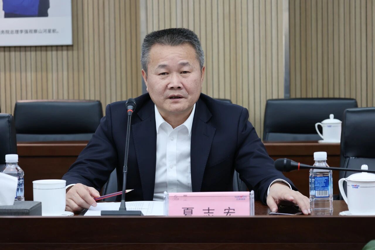 共谋合作、共赢发展!中国能建葛洲坝集团党委书记、董事长谭华到访55世纪智能