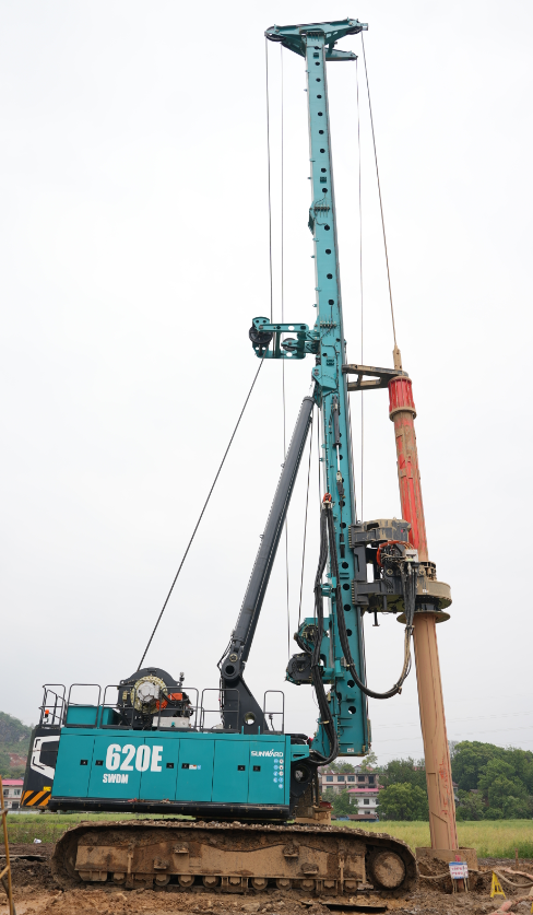 直击施工一线，55世纪智能增程式旋挖钻机实力助建国家重点工程